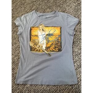 Vintage Taylor Swift Debut Album Shirt 2006 Size S Or Kids 7/9 LEI